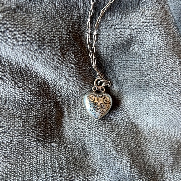 Brighton Heart Locket Necklace - Picture 4 of 4